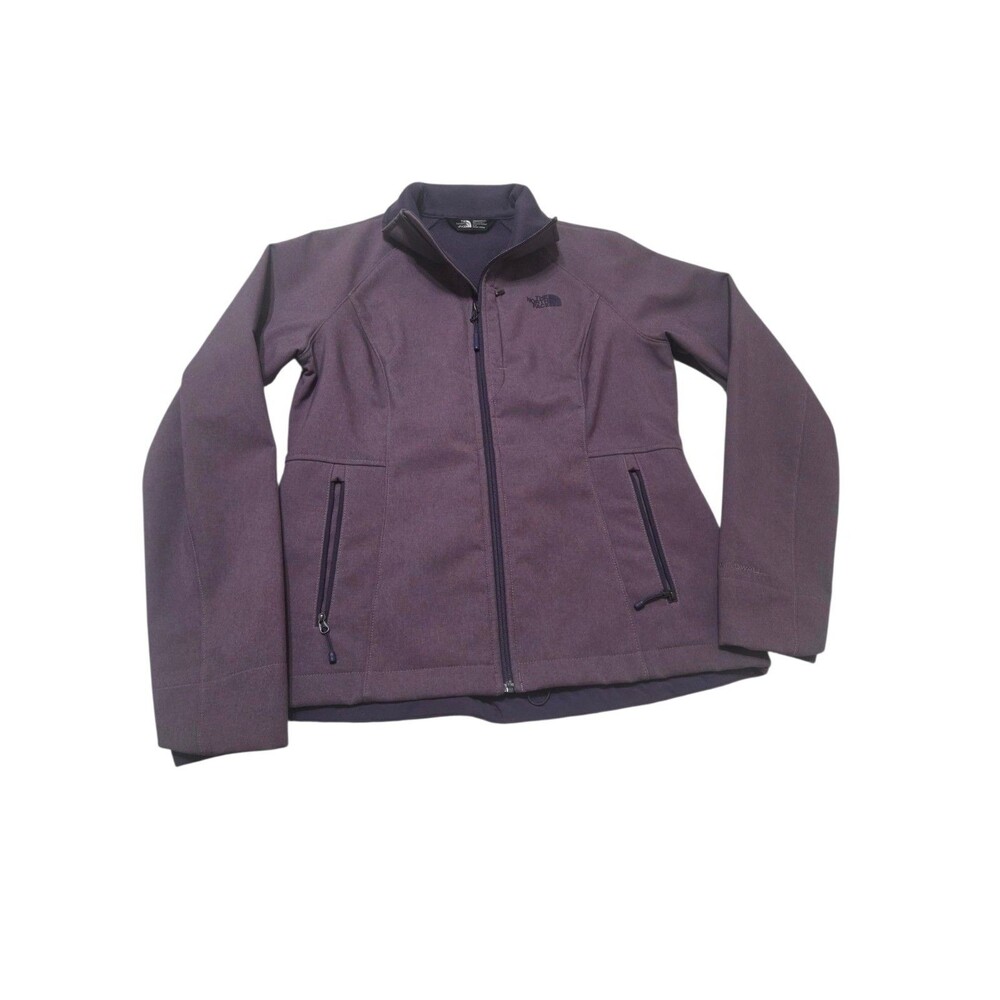 The North Face Fleece Lined Softshell Windwall Full Zip Jacket Women's M U6